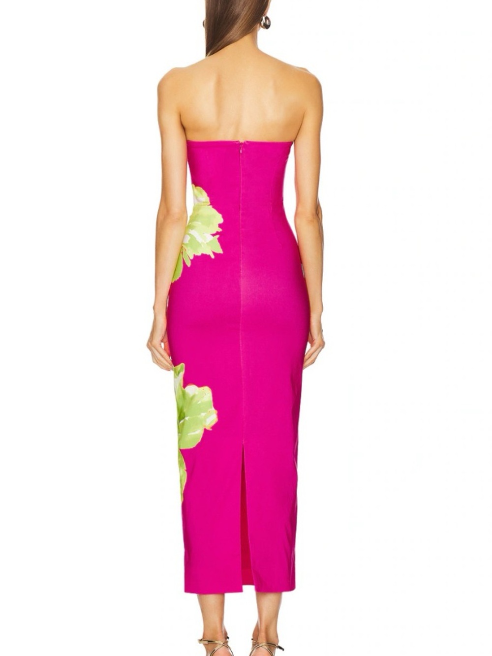 REVOLVE Joselyn Maxi Dress in Pink Sunburst Floral - Size M - Worn Once Like New - Picture 2 of 5